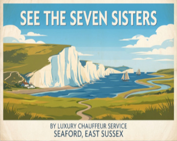 Seven Sisters period wall poster.